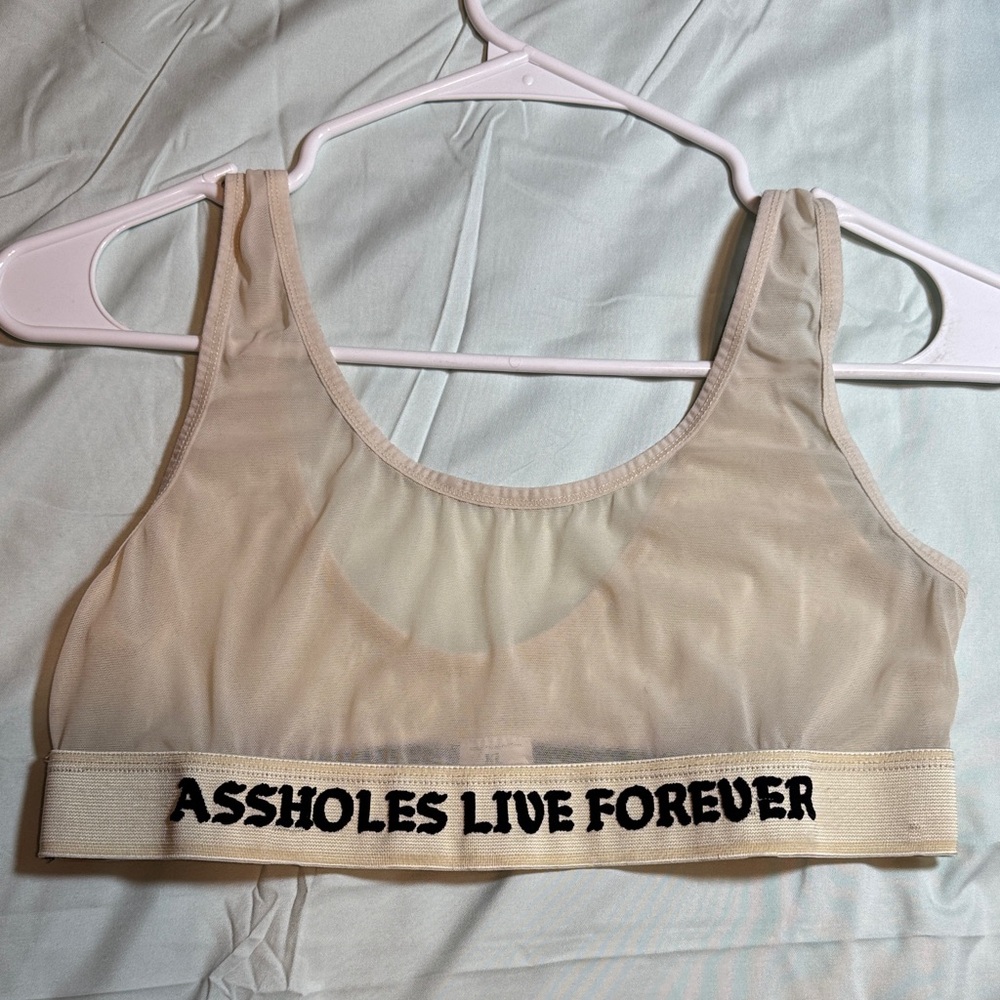 Beige Sheer Bralette